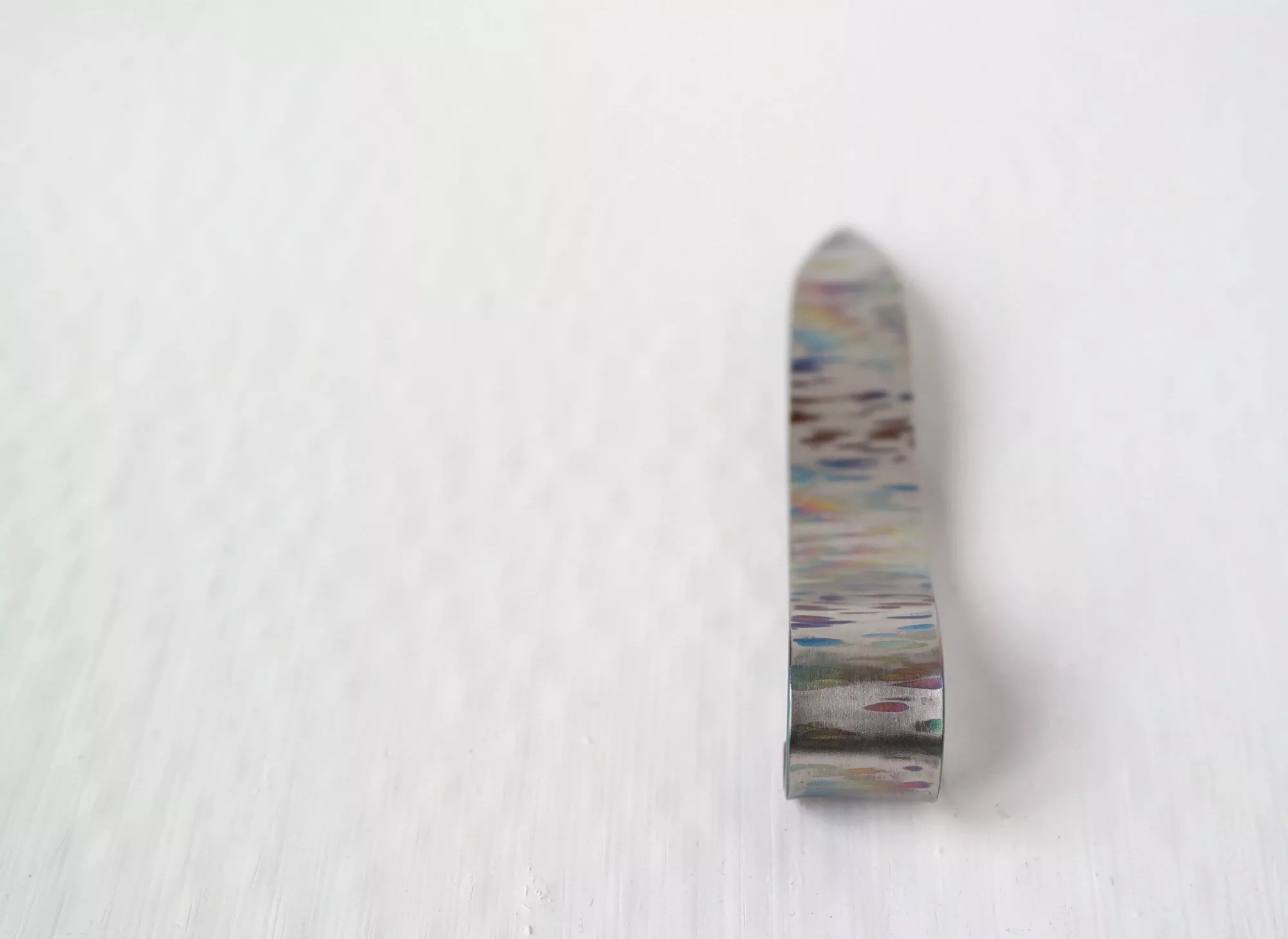 Hammer-Haarkomma, Haarstab aus Titan, titanium hairstick – Bild 3 anzeigen